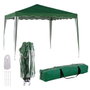 BigBuy Garden Pergola Gazebo Polyester Acier 300 x 300 x 250 cm