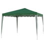 BigBuy Garden Pergola Gazebo Polyester Acier 300 x 300 x 250 cm
