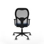 Piqueras y Crespo Chaise de Bureau 1D036G0 Bleu