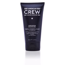 American Crew Gel de Rasage Précision 150 ml - Rasage Efficace et Soigné, Hydratation Optimale