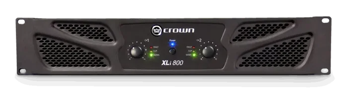 Crown Xli 800 Amplificateur de Puissance Stéréo 2 canaux 800W Entrées RCA/XLR