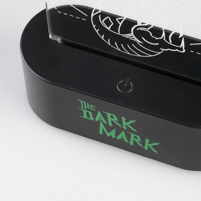 ERIK Lampe LED Harry Potter - Rétroéclairage ambiant avec alimentation USB-C et piles AAA - Fabrication ABS et acrylique - Dimensions 16x21,5x5,5 cm ERIK Lampe LED Harry Potter - Rétroéclairage ambiant avec alimentation USB-C et piles AAA - Fabrication ABS et acrylique - Dimensions 16x21,5x5,5 cm