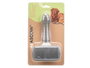 Mascow Brosse à poils pour animal de compagnie Antracite 18 x 5,5 x 10,5 cm (Set de 24)