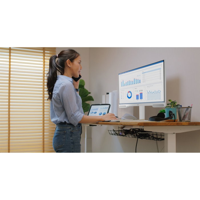 BenQ EW3290U Écran LCD 32 pouces 4K Ultra HD avec haut-parleurs 5 W