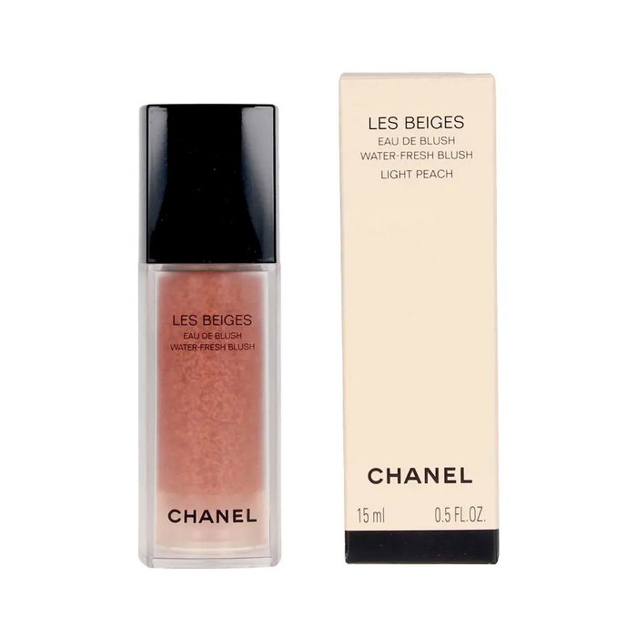 Chanel LES BEIGES Water-Fresh Blush #light peach - Blush frais à l'eau pour un éclat naturel et une hydratation longue durée, 15 ml
