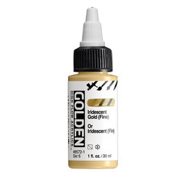 Golden Peinture acrylique High Flow Or irisé (finition fine) 30 ml
