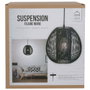 Home Deco Light Lámpara colgante bola negra