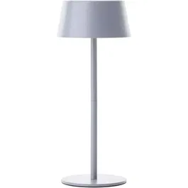 Brilliant PICCO - Lampe de table d'extérieur solaire et LED, 5W, 300 lumens, 3000K, gris dépoli, métal et plastique