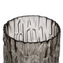 BigBuy Home Vase Gris Verre 12 x 12 x 12 cm