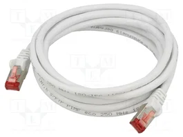GOOBAY Câble Ethernet Cat 6 S/FTP 3m Blanc