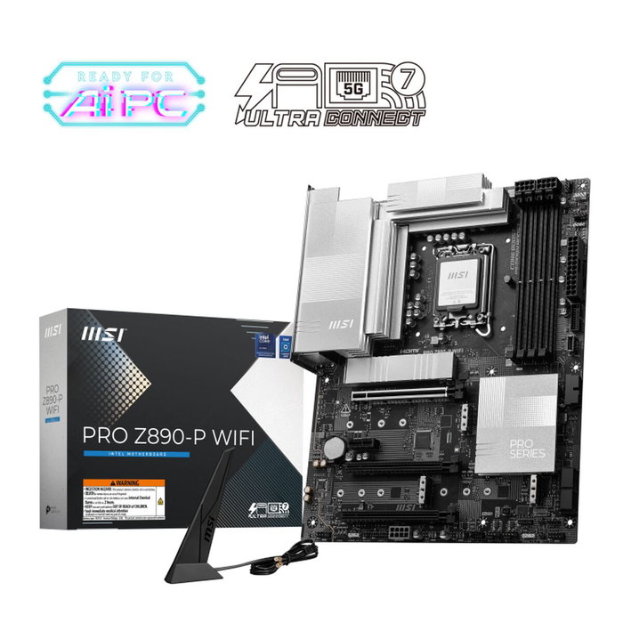 MSI PRO Z890-P WIFI ATX Intel Z890 DDR5 LGA 1851