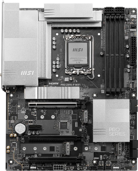 MSI PRO Z890-P WIFI ATX Intel Z890 DDR5 LGA 1851