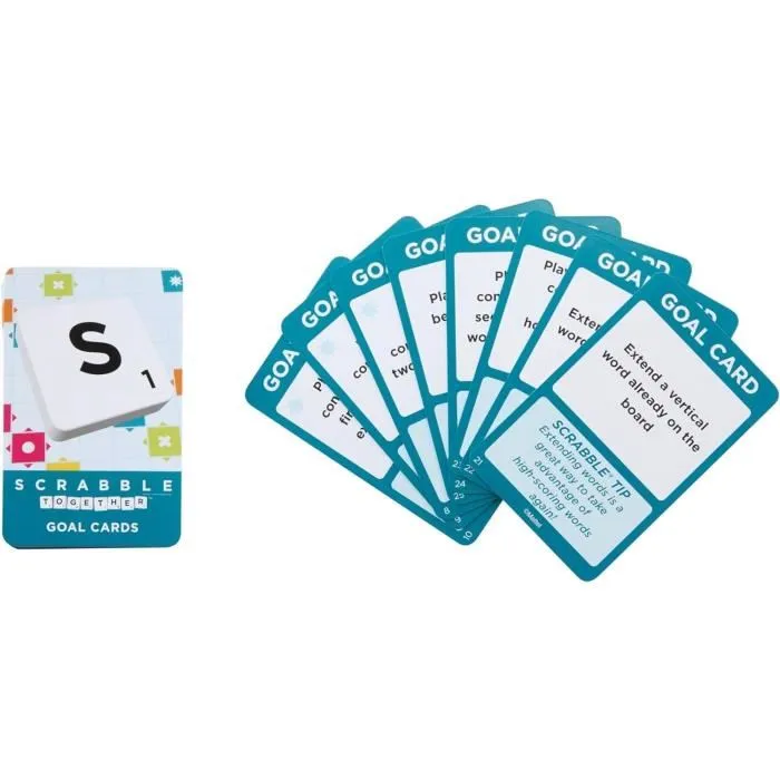Mattel Games Scrabble HWD44 - Jeu de société familial classique avec plateau réversible et 2 modes de jeu, Stratégie et réflexion à partir de 10 ans