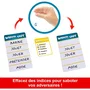 Mattel Games Wiped Out JLB40 - Jeu de déduction