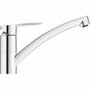 Grohe Mitigeur évier Start Eco Chromé Bec bas