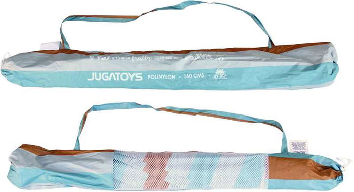 JugaToys Parasol Polinylon Jaune 220cm
