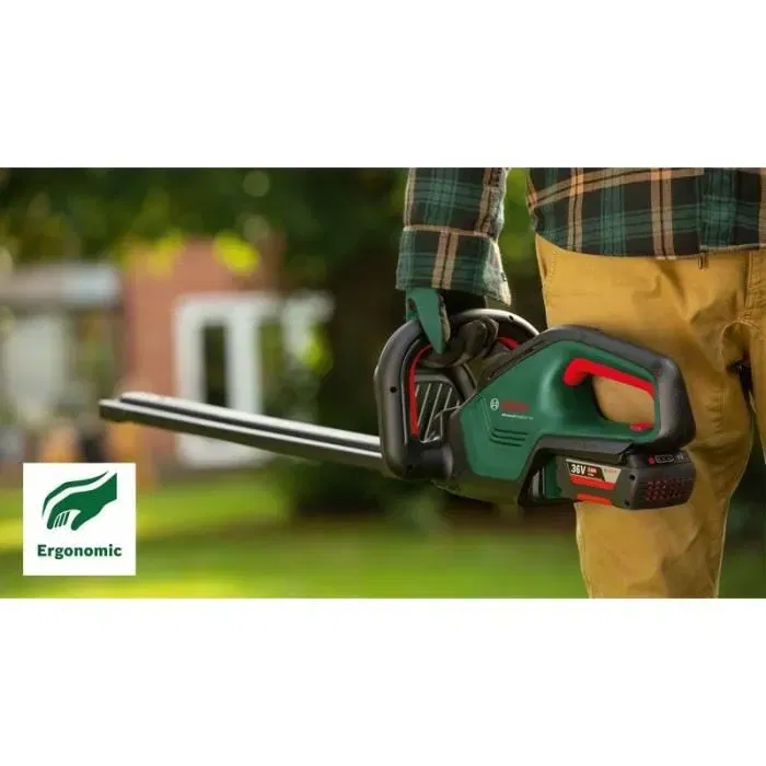 Bosch Advanced Hedge Cut 36V-65-28 NU - Taille-haie sans fil 36 V avec batterie - Outil de jardin puissant et sans enchevêtrement