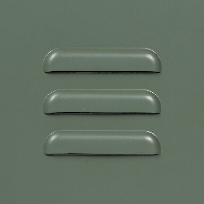 Vitrine avec Double Porte en Cristal Menthe Verre Fer 72 x 35 x 178 cm