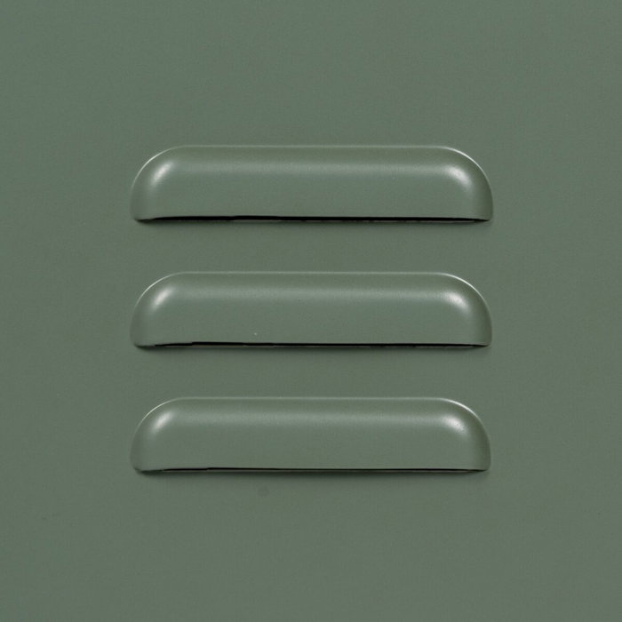 Vitrine avec Double Porte en Cristal Menthe Verre Fer 72 x 35 x 178 cm