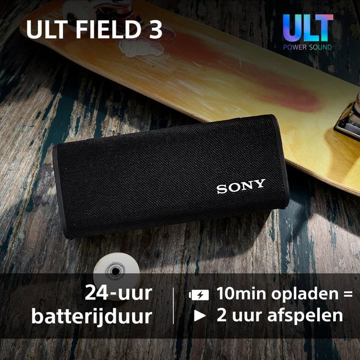 Sony SRSULT30W Haut-parleur portable Bluetooth Blanc