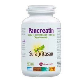 SURA VITASAN Pancreatin 1300mg 120 capsules