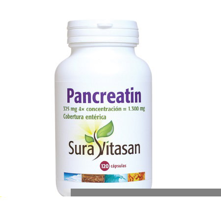 Sura Vitasan Pancreatin 1300mg 120 Capsules Sura Vitasan Pancreatin 1300mg 120 Capsules