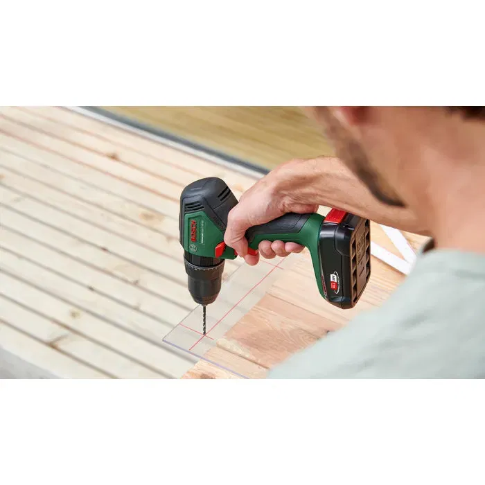 Bosch UniversalImpact Perceuse-Visseuse à Percation 18V Sans Fil (Sans Batterie ni Chargeur) - Mandrin Métal 13 mm, 2 Vitesses, 20 Couples