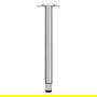HERRAJES ALK Neru - Pied réglable pour table Ø60 mm, hauteur 710-1100 mm, finition chrome