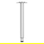 HERRAJES ALK Pata Regulable Neru 710-1100mm pour Table, Métal, Finition Chrome, Diamètre 60mm