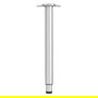 HERRAJES ALK Neru - Pied réglable pour table Ø60 mm, hauteur 710-1100 mm, finition chrome