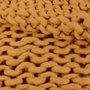Home Deco Factory Couverture en tricot épais Jaune