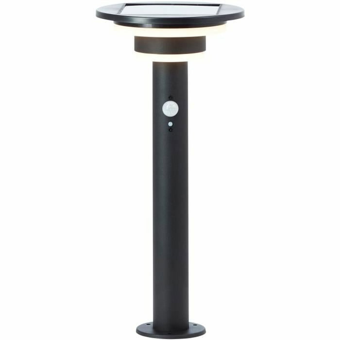 Brilliant Borne extérieure GARVINA LED Solaire Noir Brilliant Borne extérieure GARVINA LED Solaire Noir