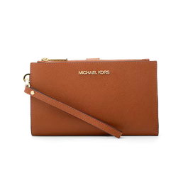 Michael Kors Portefeuille Jet Set Travel en Toile Marron 35F8GTVW0L-LUGGAGE SkU: B1AQVVRXLW