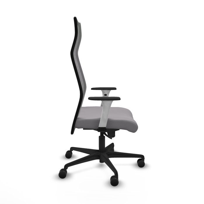 Piqueras y Crespo Chaise de Bureau Albacete Gris et Noir