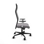 Piqueras y Crespo Chaise de Bureau Albacete Gris et Noir
