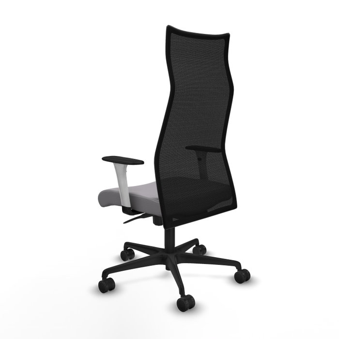 Piqueras y Crespo Chaise de Bureau Albacete Gris et Noir