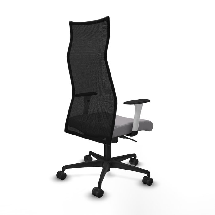 Piqueras y Crespo Chaise de Bureau Albacete Gris et Noir