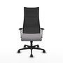 Piqueras y Crespo Chaise de Bureau Albacete Gris et Noir
