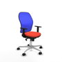 Piqueras y Crespo 1D086N0 Chaise de Bureau Orange Foncé