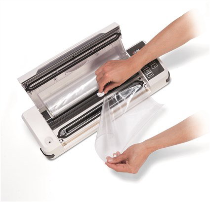 Magic Vac - Machine à emballer sous vide pour usage domestique - MAGIC VAC - Conservation des aliments, intuitive, pour garde-manger, réfrigérateur et congélateur