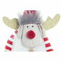 Décorations de Noël DKD Home Decor Polyester Renne (8 x 5 x 23 cm) (2 Unités)