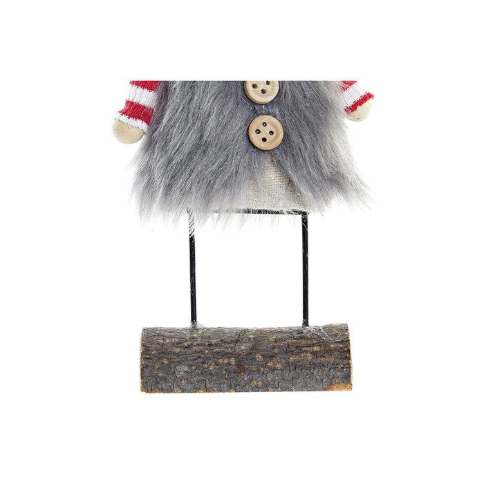 Décorations de Noël DKD Home Decor Polyester Renne (8 x 5 x 23 cm) (2 Unités)