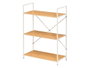 GIFTDECOR ESTANTERIA 3 BALDAS BLANCA Blanco-Bambu