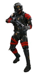 Hot Toys Star Wars: Ahsoka Television Masterpiece Death Trooper 31 cm