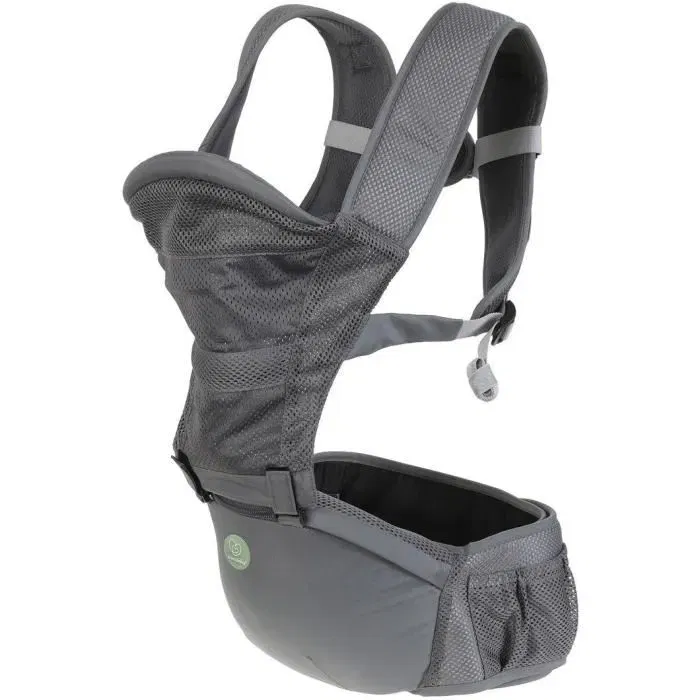 Dreambaby Porte-bébé Elevate 5 positions de portage pour enfants de 0 à 36 mois - Avant intérieur, avant extérieur, hanches, dos, épaules croisées - Confortable et ajustable