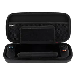 Konix - Housse de protection et transport pour console Nintendo Switch 2 - Filet de rangement et 8 compartiments pour jeux - Noir
