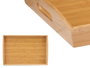 KINVARA Bandeja Bambu con Asas 43,7x29,5x5,5cm