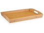 KINVARA Bandeja Bambu con Asas 43,7x29,5x5,5cm