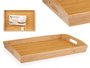 KINVARA Bandeja Bambu con Asas 43,7x29,5x5,5cm