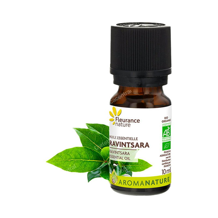 FLEURANCE NATURE Huile Essentielle Ravintsara Bio - Flacon 10ml FLEURANCE NATURE Huile Essentielle Ravintsara Bio - Flacon 10ml